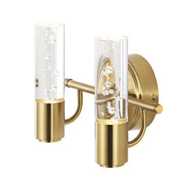Bolha Minimalist Modern Bubble Acrylic/Iron Integrated LED Vanity Light